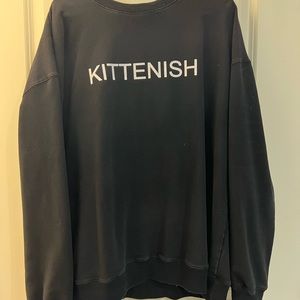 Kittenish sweatshirt